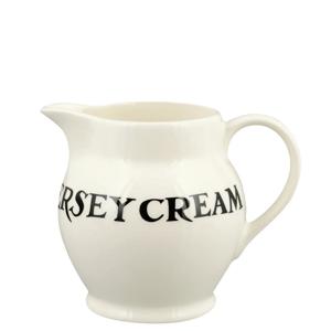 Emma Bridgewater Black Toast Jersey Cream Half Pint Jug